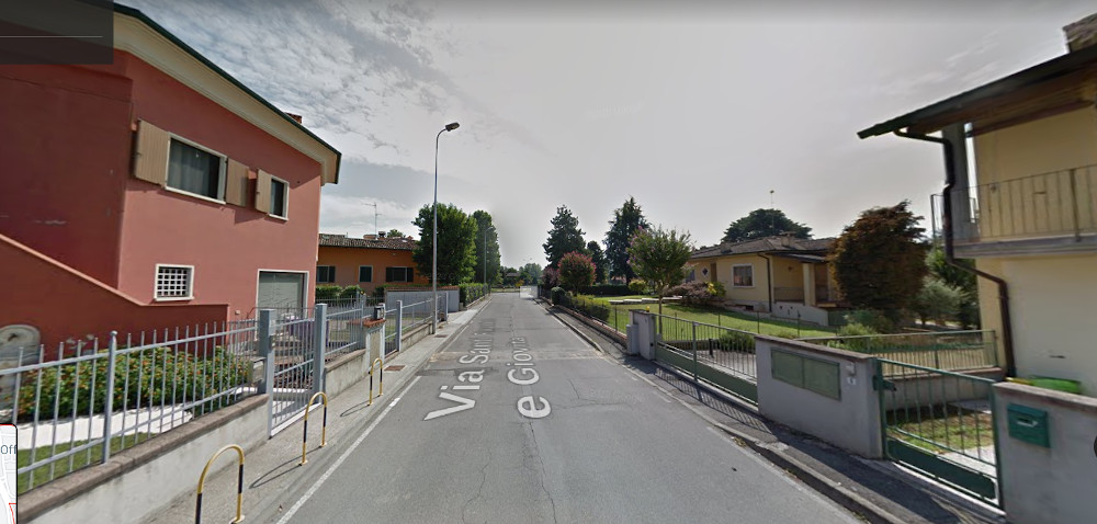 paese reale prospettiva di strada
